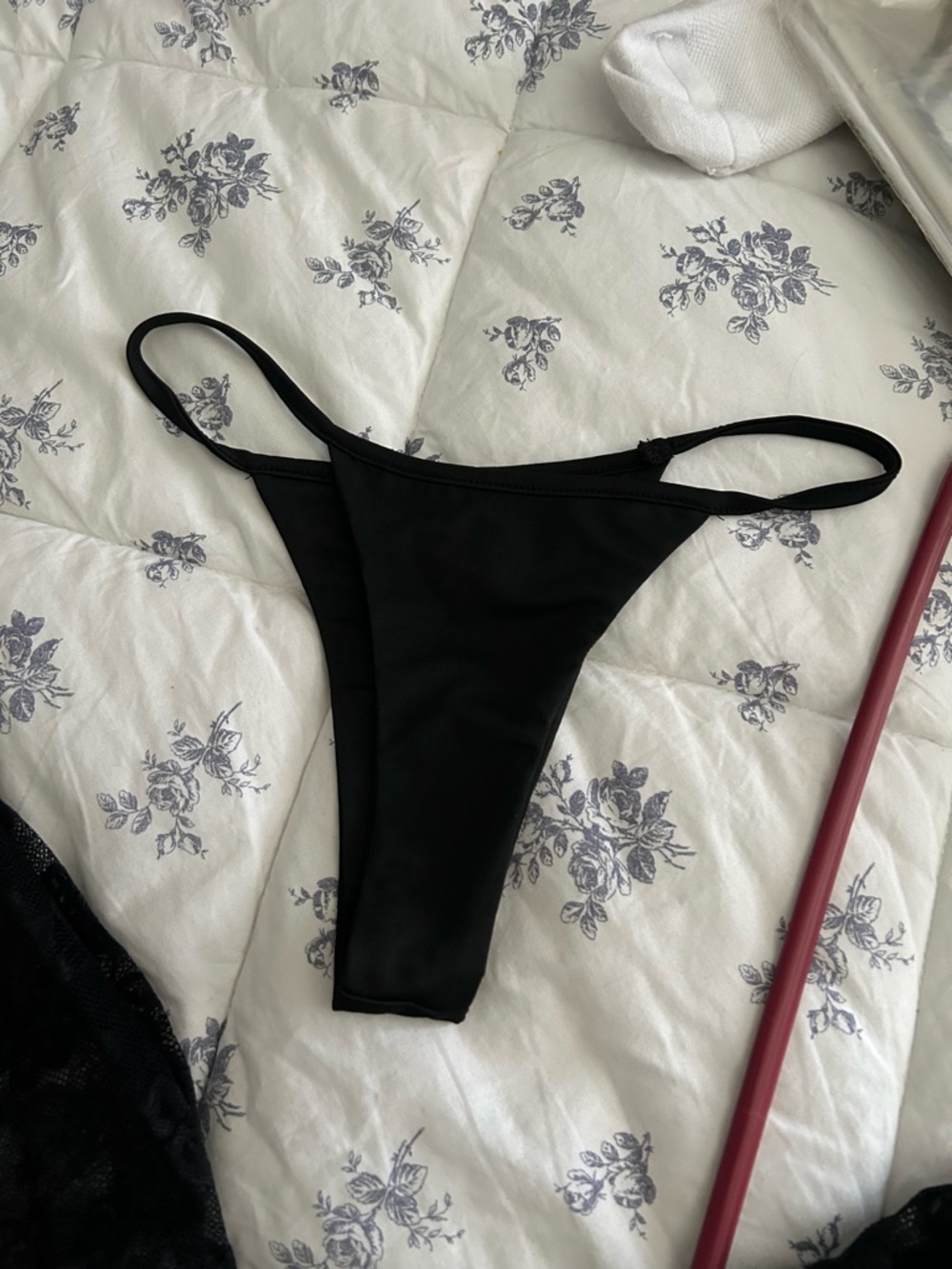 Black Lace Cutout Jumpsuit & Romper - Picture 4 of 5